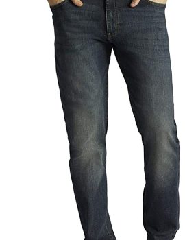 Men’s Big & Tall Extreme Motion Straight Fit Tapered Leg Jean