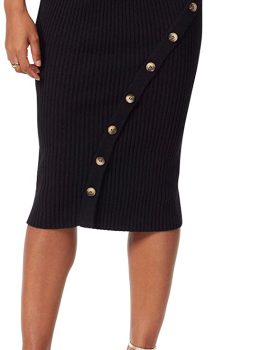 Sam Edelman Sportswear Women’s Rosalie Button Detailed Skirt