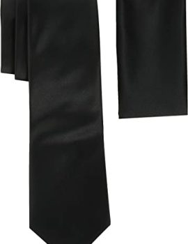 Men’s Satin solid Tie Set