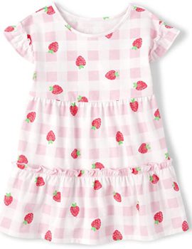 The Children’s Place Baby One Size and Toddler Girls Short Sleeve Casual Dresses