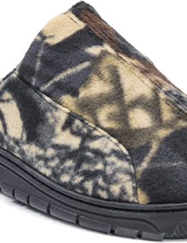 Mens Camouflage Clog Slipper