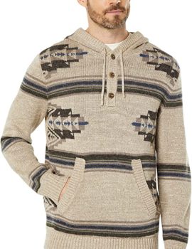 Men’s Cotton Sweater Poncho