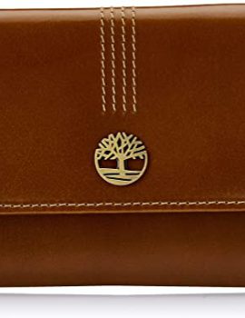 Timberland Women’s Leather RFID Flap Wallet Clutch Organizer