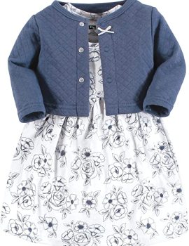 Baby Baby Girls’ Quilted Cardigan and Dress