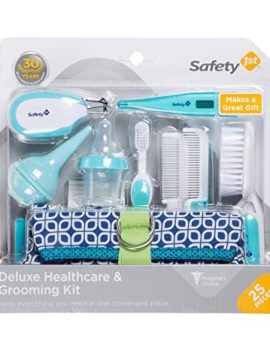 Safety 1st Deluxe 25-Piece Baby Healthcare and Grooming Kit (Arctic Blue)