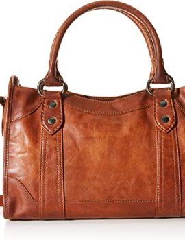 Frye Melissa Zip Satchel Leather Handbag