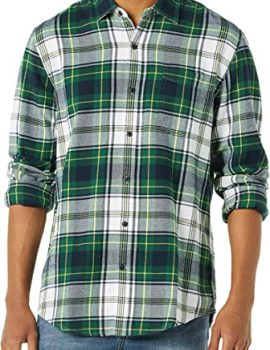 Men’s Long-Sleeve Flannel Shirt (Available in Big & Tall)